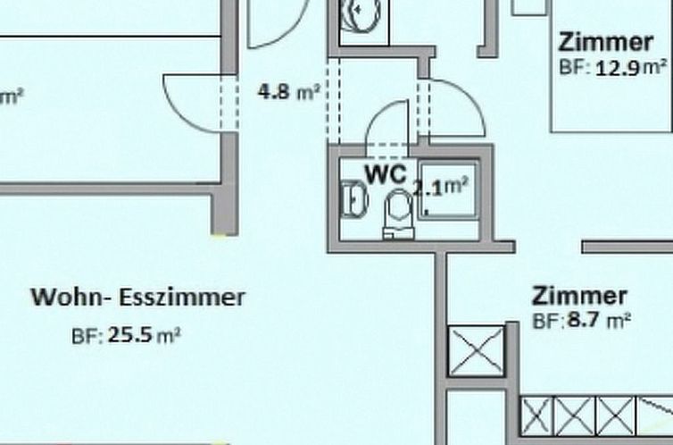 Appartement Flem Mountain Lodge, (Flims Waldhaus). Moderne n