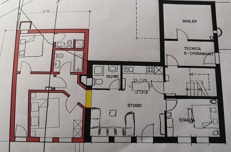 Appartement Aquileia****, (Scuol)