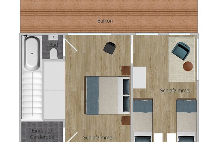 Appartement Charme by biobuchli, Tenna, (Tenna).