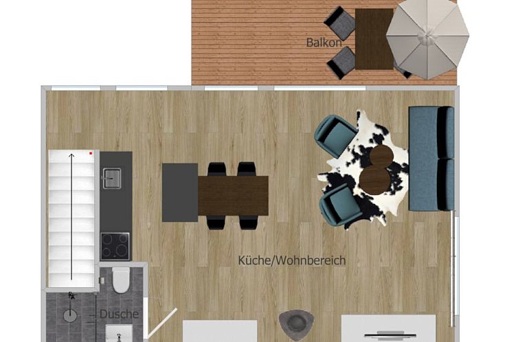 Appartement Charme by biobuchli, Tenna, (Tenna).