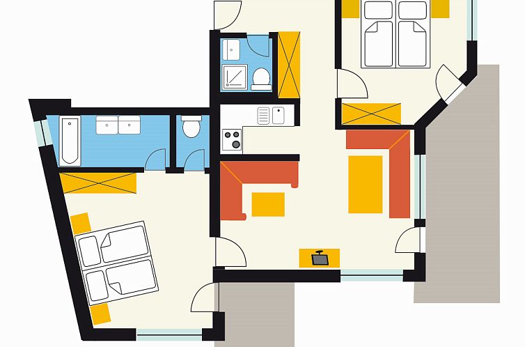 Appartement Atlantis Apartments