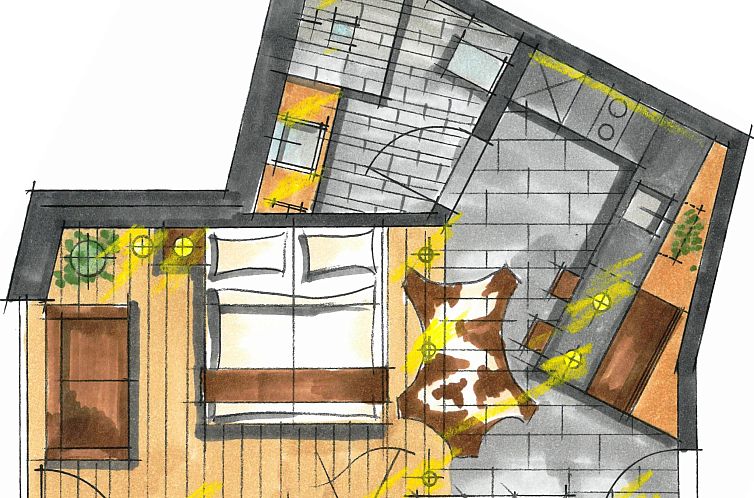 Guest house 1823810 - Apartment Under Gräub / Grisons - Appartement alpinlodge & spa*****, (Samnaun-Ravaisch).