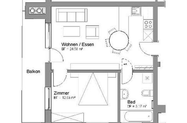 Appartement Chasa Madlaina, (Samnaun-Dorf).