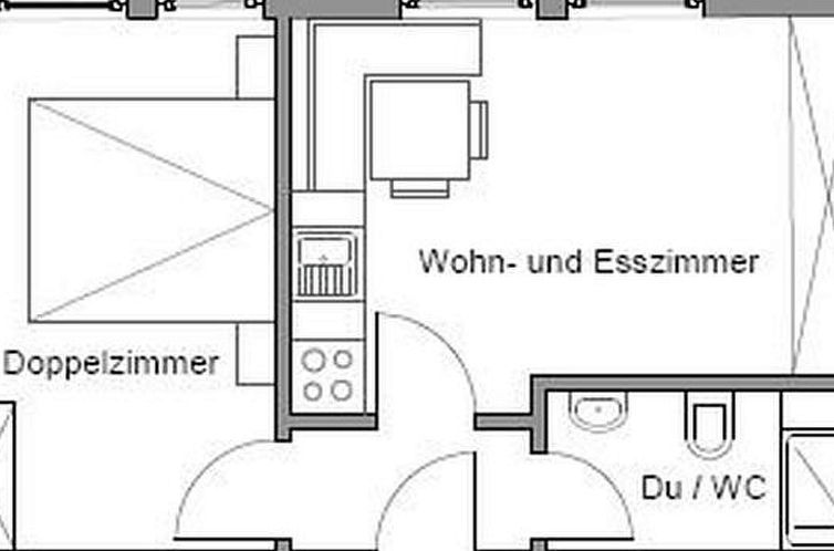 Appartement Chasa SERAINA, (Samnaun-Dorf).