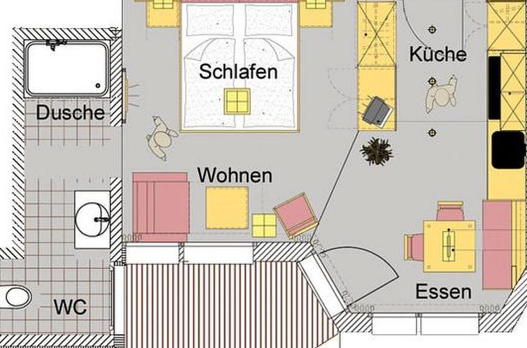 Appartement Apart Chasa Miramont, (Samnaun-Dorf).