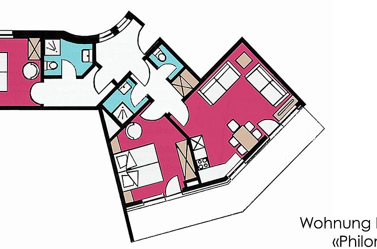 Unterkunft 1823830 - Appartement Graubünden - Appartement Appartements Alouette, (Samnaun-Dorf).