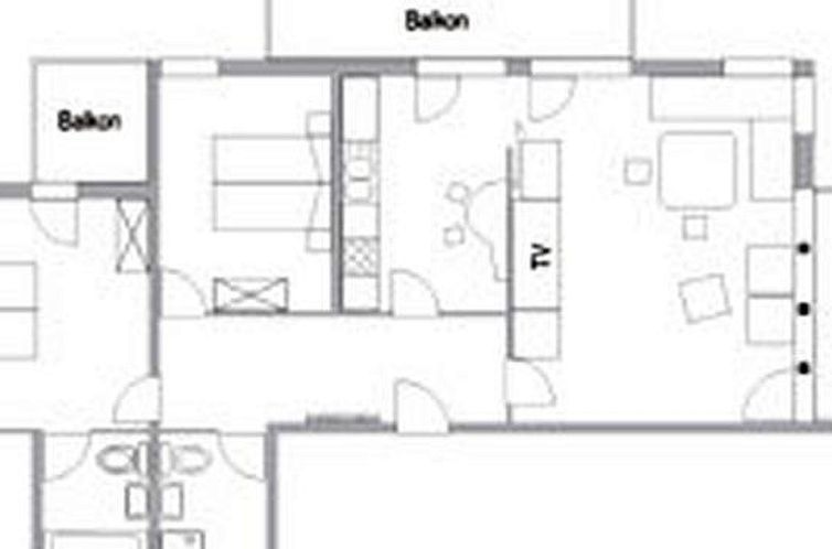 Appartement Haus Helvetia, (Samnaun-Compatsch).