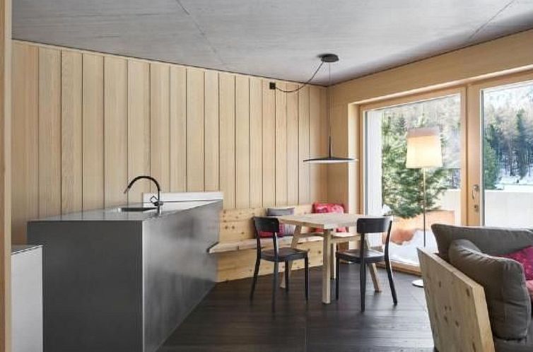 Appartement Alpine Lodge 2-Bett-Wohnung Chesa a la Punt / "B