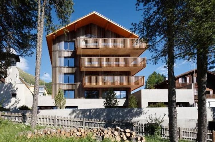 Appartement Alpine Lodge 6-Bett-Wohnung Chesa al Parc / "Ber