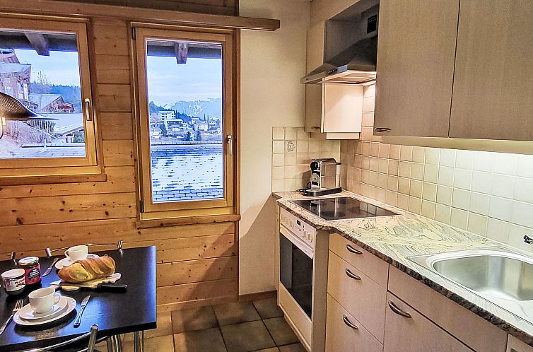 Appartement Chalet mit Bergsicht
