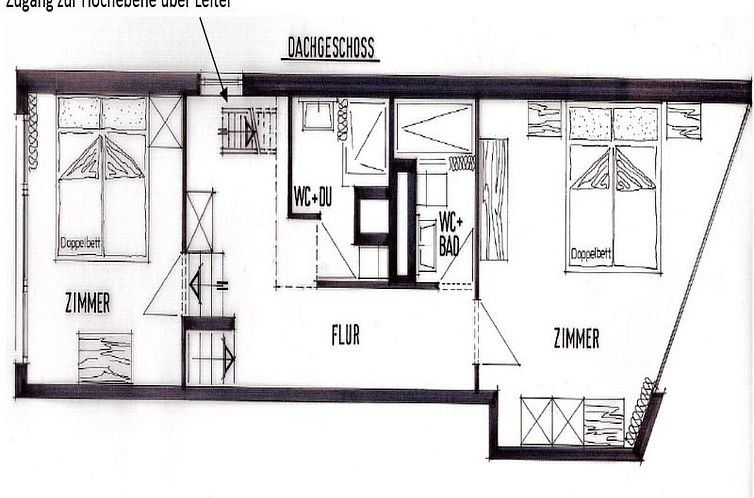 Appartement Center Communal / Herrmann, (Laax Dorf). 3.5 Zim