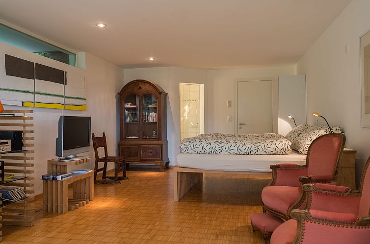Appartement Grava, (Laax Dorf). 1 Zimmerwohnung