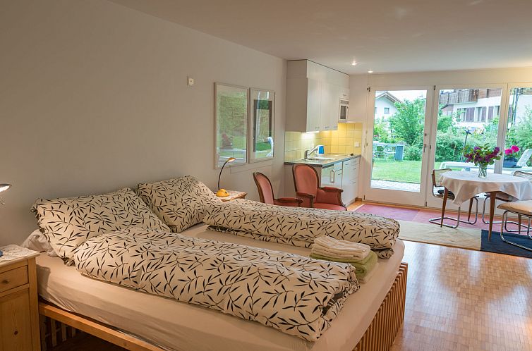 Appartement Grava, (Laax Dorf). 1 Zimmerwohnung
