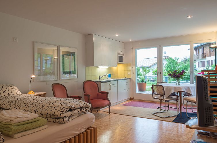 Appartement Grava, (Laax Dorf). 1 Zimmerwohnung