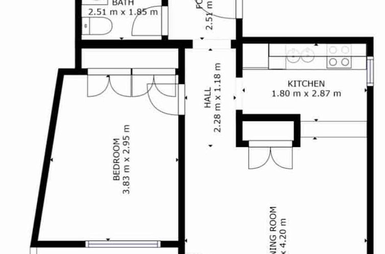 Appartement mit Blick in die Berge
