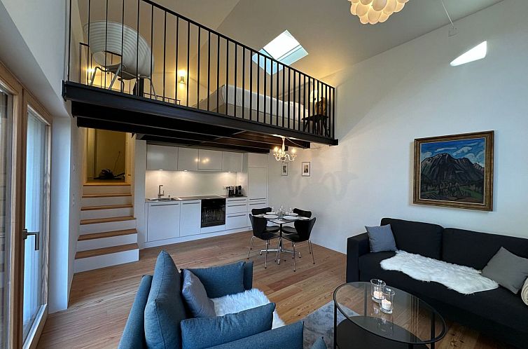 Guest house 1827233 - Apartment Under Gräub / Grisons - Appartement Giardin-Wohnung: Gartenidylle, Wellness und hist