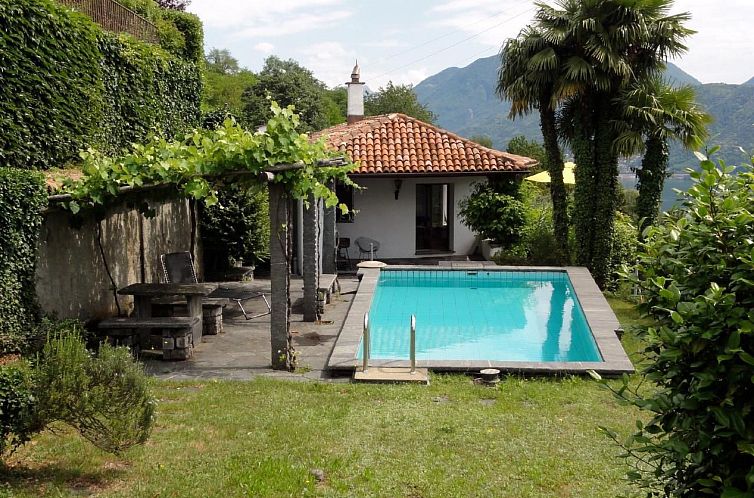 Unterkunft 18310402 - Ferienhaus Tessin - Vakantiehuis Casa Ranica mit Pool