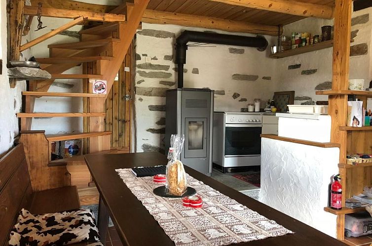 Vakantiehuis Almhütte "Casi Hütte" mit faszinierender Auss