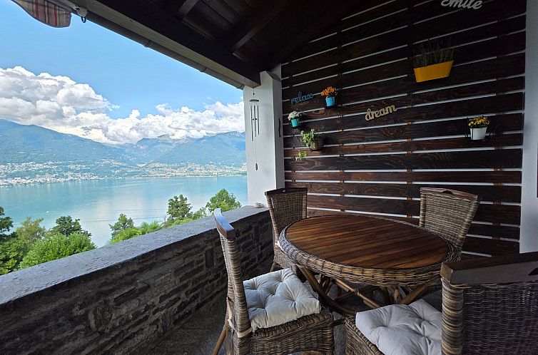 Unterkunft 1832925 - Appartement Tessin - Appartement Casa Melitta' Ferien mit schönem Seeblick