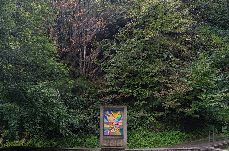 Vakantiehuis "Palazzo Branca" mit Blick auf den See.
