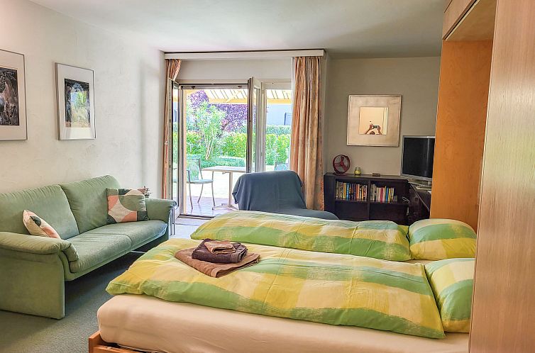 Unterkunft 1836608 - Appartement Tessin - Appartement Residenza Parcolago Apt 018 mit Garten