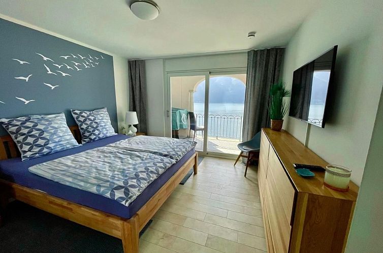 Vakantiehuis Ferienvilla "Alla Roccia" mit Bergblick