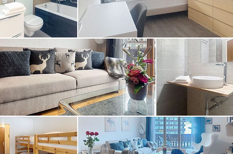 Appartement Morgins 6P, Ski-in Ski-out, Parkplatz, zentral, 