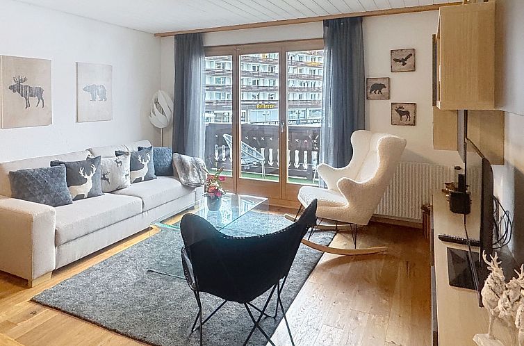 Appartement Morgins 6P, Ski-in Ski-out, Parkplatz, zentral, 