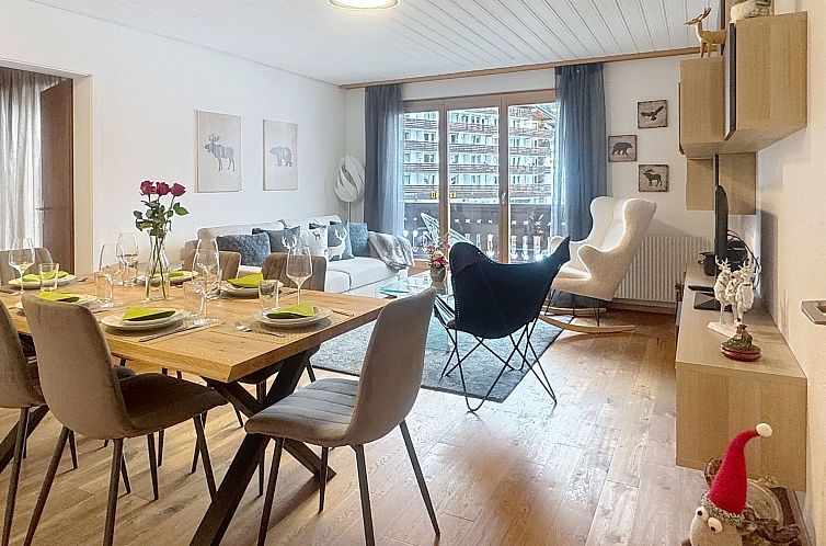 Appartement Morgins 6P, Ski-in Ski-out, Parkplatz, zentral, 