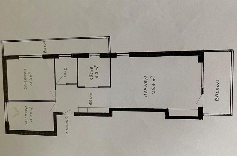 Appartement Siesta 3,5-Zimmer-Wohnung