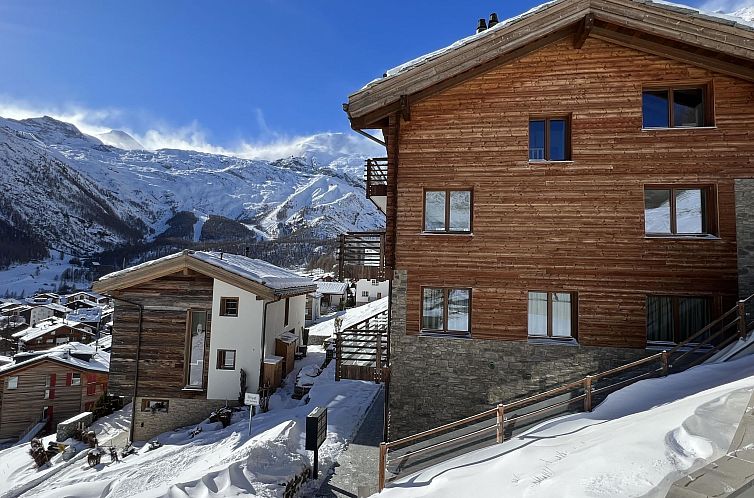 Guest house 18407117 - Apartment Wallis / Valais - Appartement Chalet Pinacle 32 B Appartement/Fewo 8-Bettwohnu