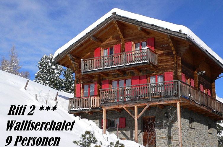 Unterkunft 18407123 - Appartement Wallis - Appartement Chalet Riti II Appartement/Fewo 9-Bettwohnung