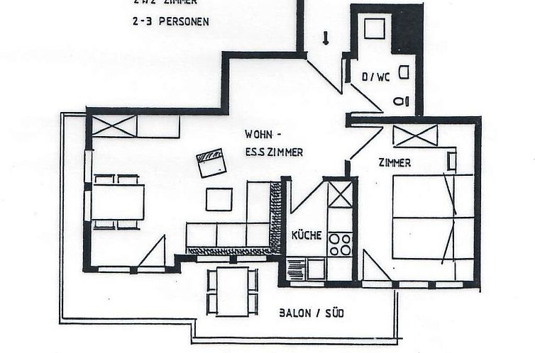 Appartement Swiss Chalet