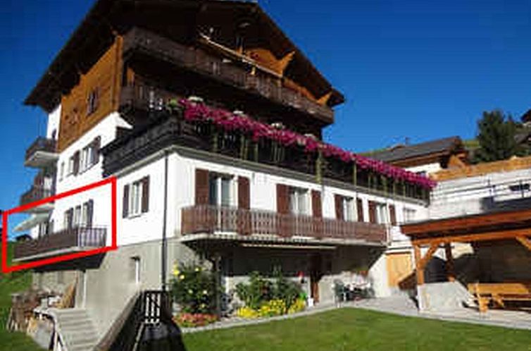 Appartement Birke, (Grächen). 2-Zimmer-Wohnung mit 2 Betten