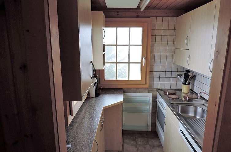 Appartement Föhre, (Grächen). 7-Bettwohnung