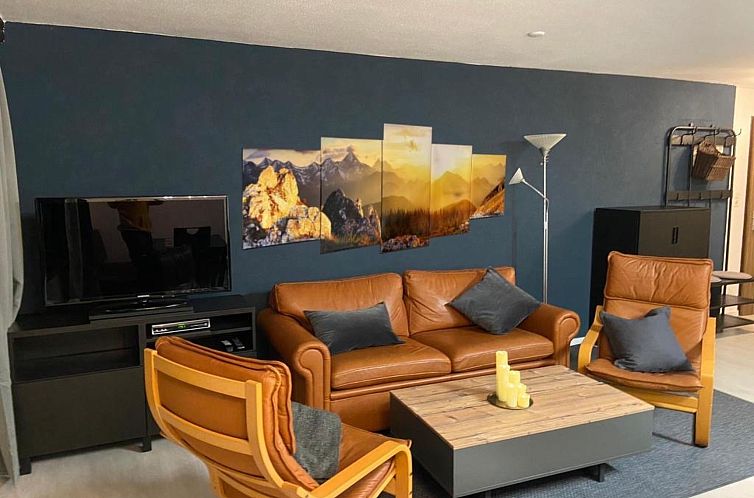 Appartement Wohnung Vios im Haus Castello, (Grächen). 5-Bet