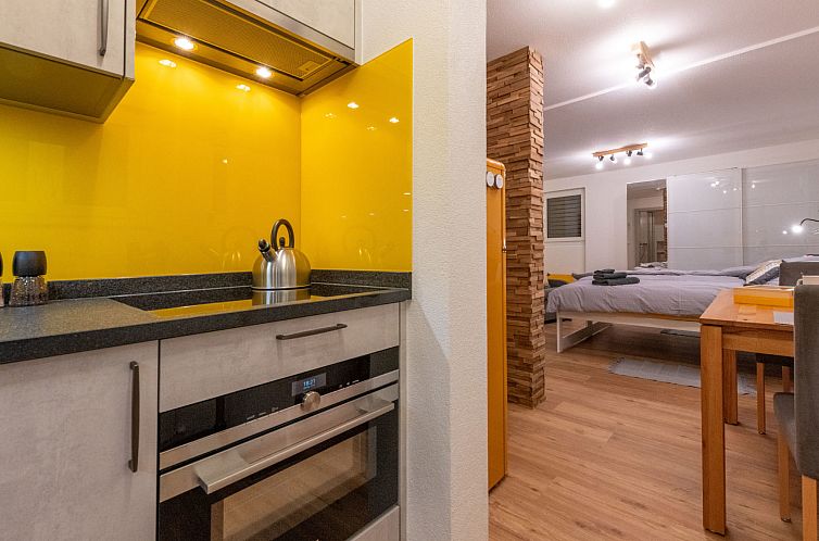 Appartement Ambassador "Yellow Home", (Grächen). 2-Bettwohn