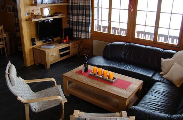 Vakantiehuis Chalet "Sandrine", (Grächen). 6-Bettwohnung