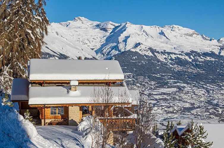 Vakantiehuis Luxuriöses Chalet mit privatem Spa und großem