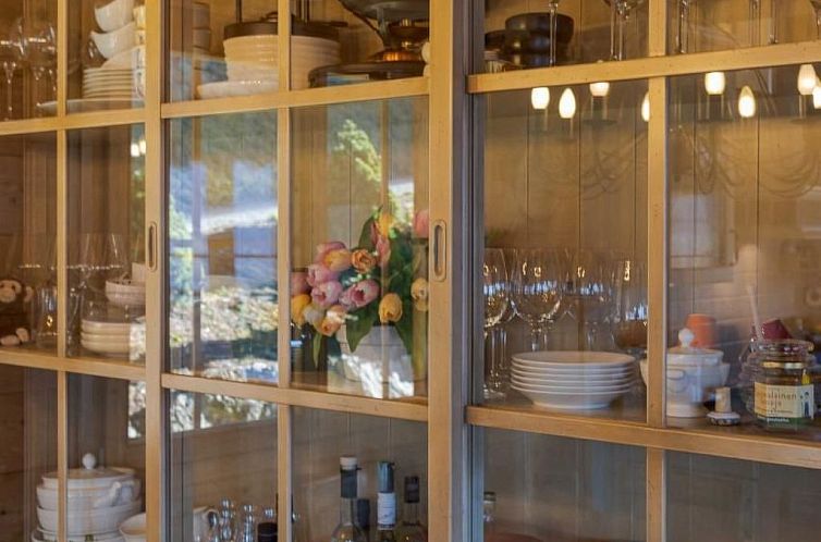 Vakantiehuis Luxuriöses Chalet mit privatem Spa und großem