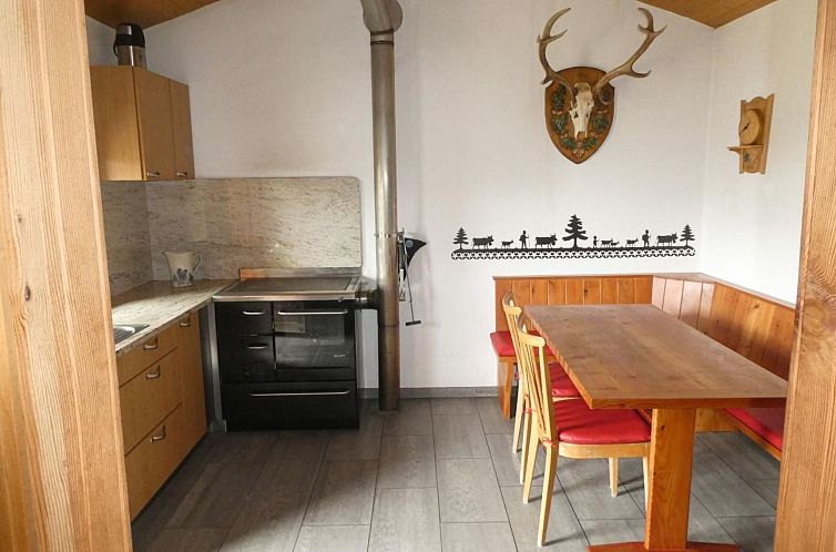 Vakantiehuis Alphütte Murmolta auf der Sonnenterrasse im Wa