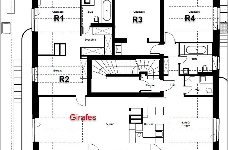 Appartement Chalet François, (Champery).