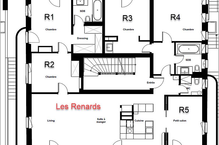 Appartement Chalet François, (Champery).