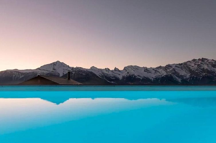 Unterkunft 1843216 - Ferienhaus Wallis - Vakantiehuis Chalet V mit Lift und Pool