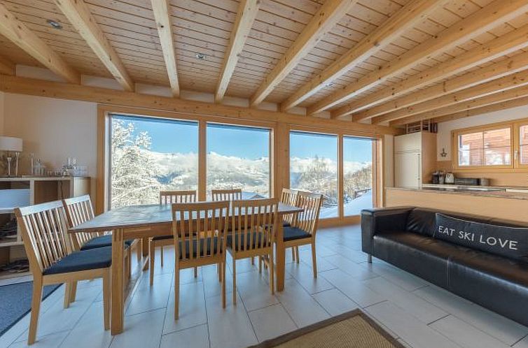 Vakantiehuis Chalet Nid Blanc wood burning hottub