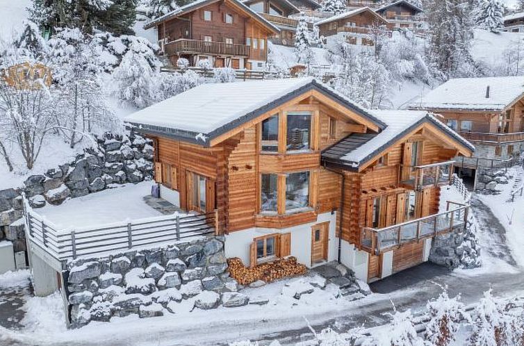 Unterkunft 1843589 - Ferienhaus Wallis - Vakantiehuis Chalet Enchanteur sauna, Whirlpool, 13pax