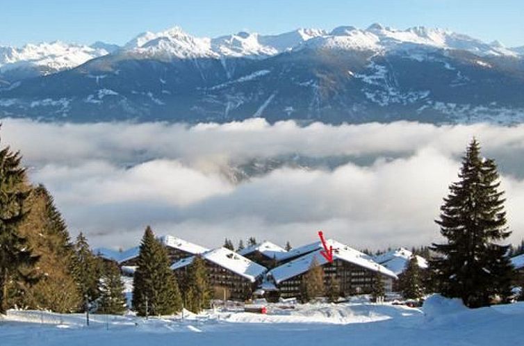 Appartement Ski-in Wohnung in Anzere mit Parkplatz