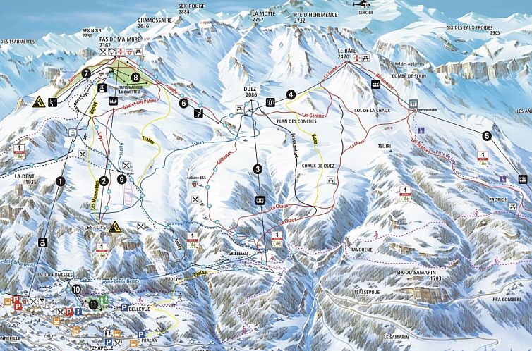 Appartement Ski-in Wohnung in Anzere mit Parkplatz