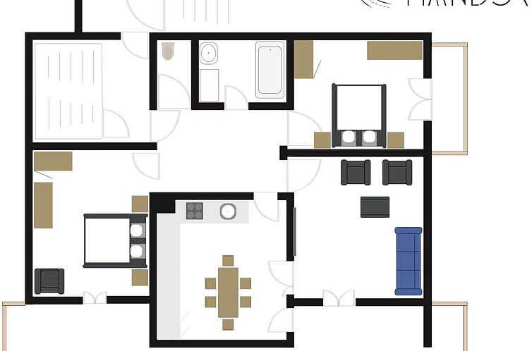 Appartement Almenrausch EG