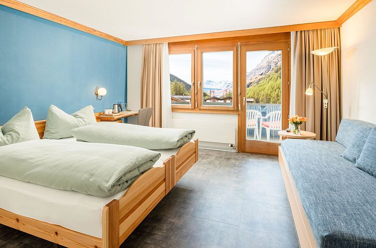 Appartement Ski-In-Ski-Out-Hotel Sport*** Doppelzimmer, Dusc